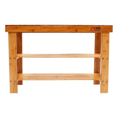 3 Tier Shoe Rack Bamboo Wooden Storage Shelf Stand Bench Cabinet Organiser