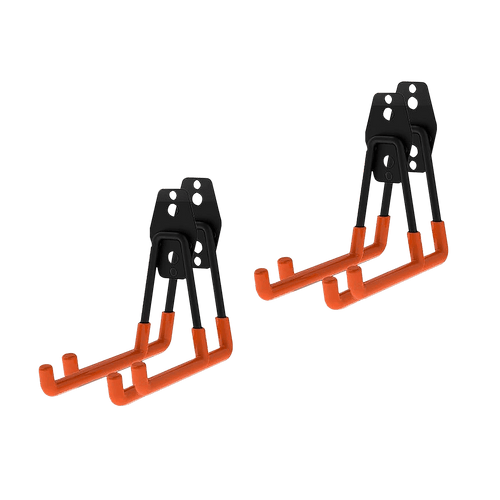 12-Pack Wall Mount Garage Hooks Tool Storage Workshop Organiser Heavy Duty Steel