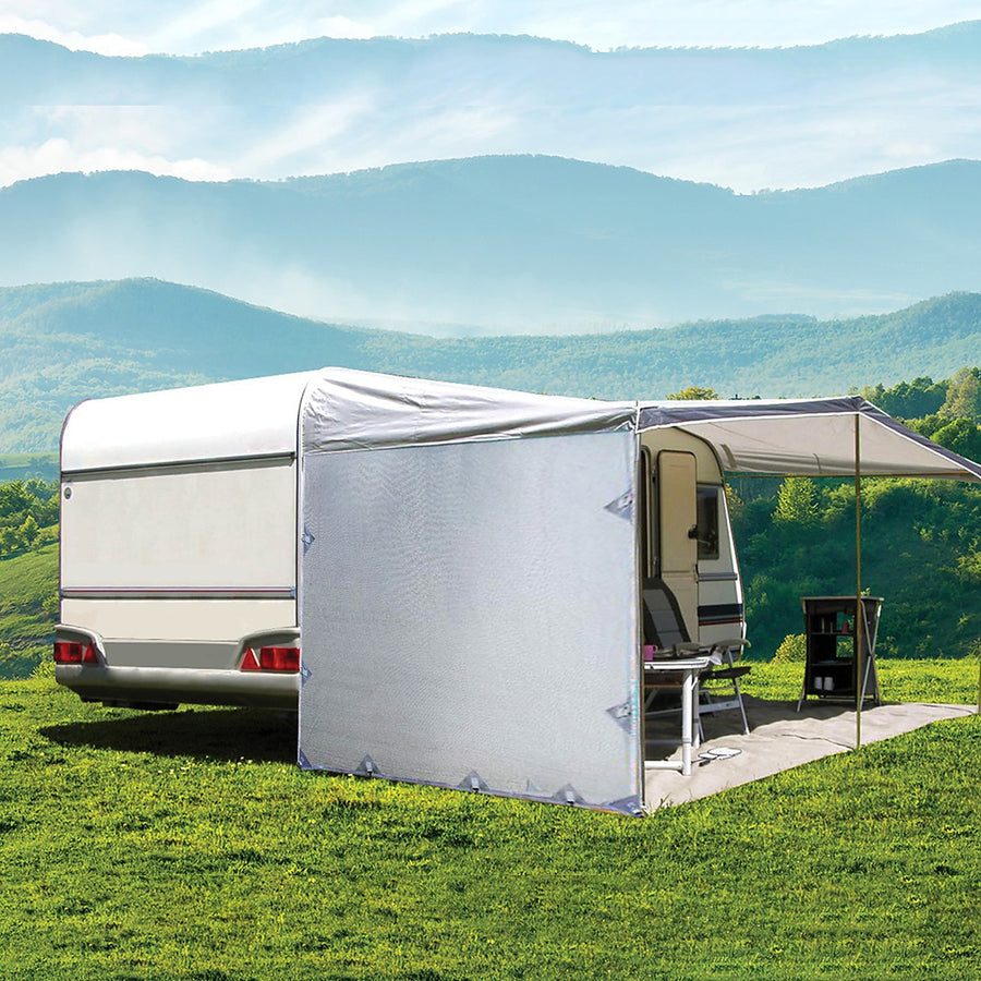 Pop-Top Caravan Privacy Screen – 2.1 x 1.8m, 95% Shade