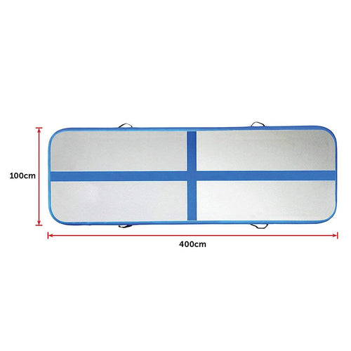 Inflatable Air Track Gym Tumbling Mat with Pump 4m