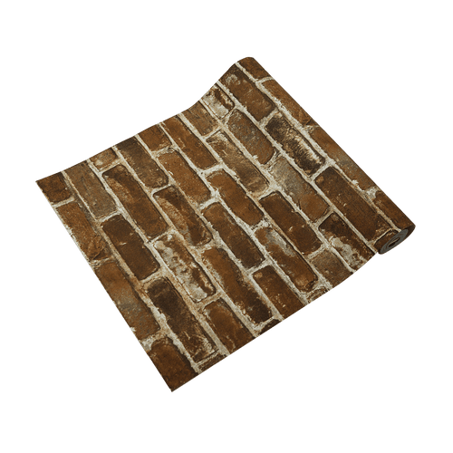 Wallpaper Faux Brick Wall Paper Roll