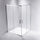 1200 x 800mm Sliding Door Nano Safety Glass Shower Screen in CHROME