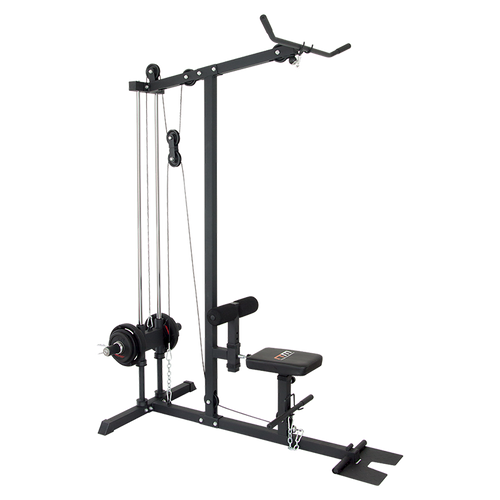 Lat Pulldown & Low Row Machine – Multi-Function Fitness Equipment for Full Body Gym Training