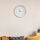 Modern Wall Clock Silent Non-Ticking Quartz Battery Operated Gold