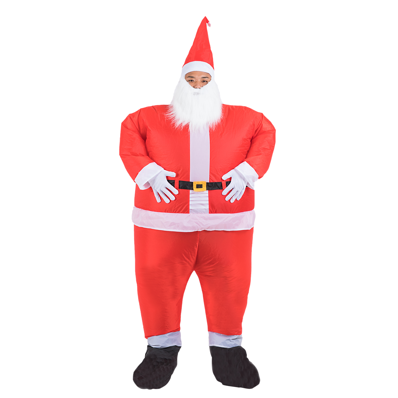 Inflatable discount santa suit