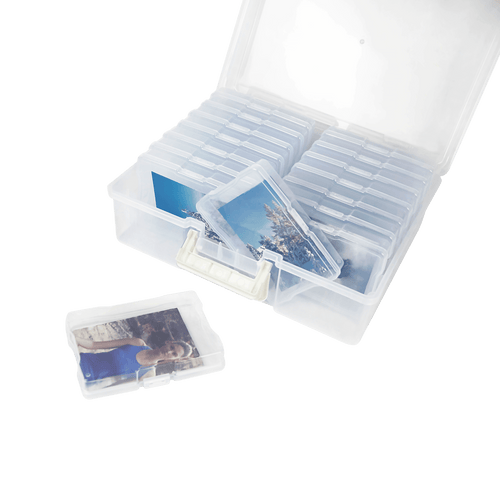 Jumbo Photo Storage Box 1600 4x6 Picture Album Organizer Container Craft Case