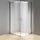 900 x 900mm Sliding Door Nano Safety Glass Shower Screen in CHROME