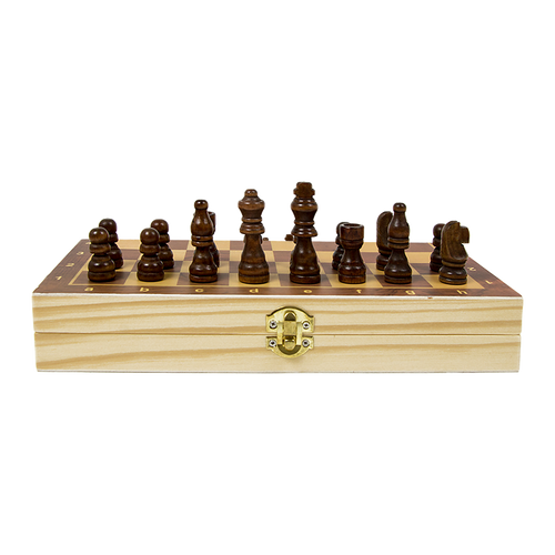 Chess Board Games Folding Large Chess Wooden Chessboard Set Wood Toy Gift