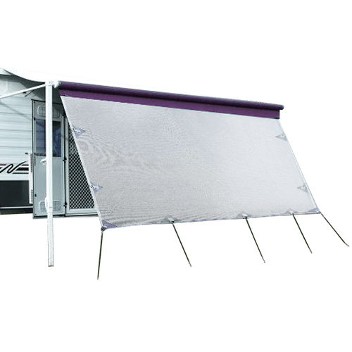 4 x 1.8m Caravan Privacy Screen Side Roll Out Awning